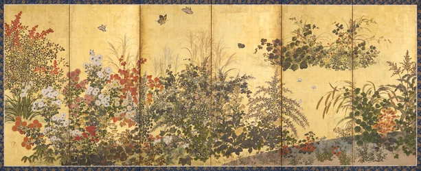 Blumen und Schmetterlinge